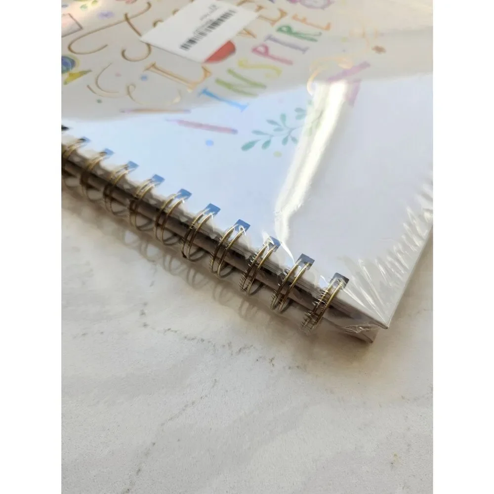 Teach Love Inspire Teacher Planner Spiral Notebook Journal